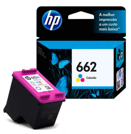 PCSHOP Informática Cartucho HP 662 Colorido INK ADVANTAGE CZ104AB 