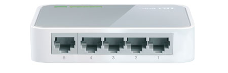 PCSHOP Informática Switch 5 Portas TP-LINK de Mesa 10/100Mbps TL-SF1005D 
