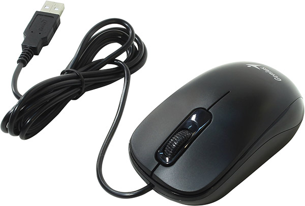 PCSHOP Informática Mouse USB Óptico Genius 1000DPI Preto DX-110 