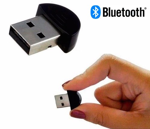 PCSHOP Informática Adaptador Bluetooth 2.0 USB Dongle para Pc e Notebook 