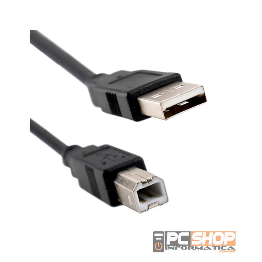 Cabo USB A (M) x USB A (M) Blindado 2.0 – Felix Eletrônica e Informática