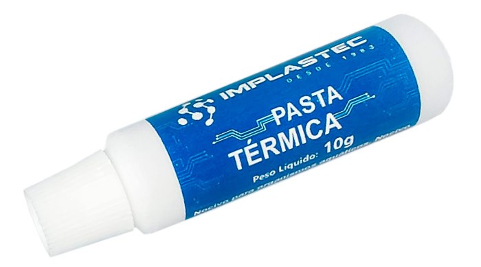 PCSHOP Informática Pasta Térmica Silicone Bisnaga 10G Implastec  