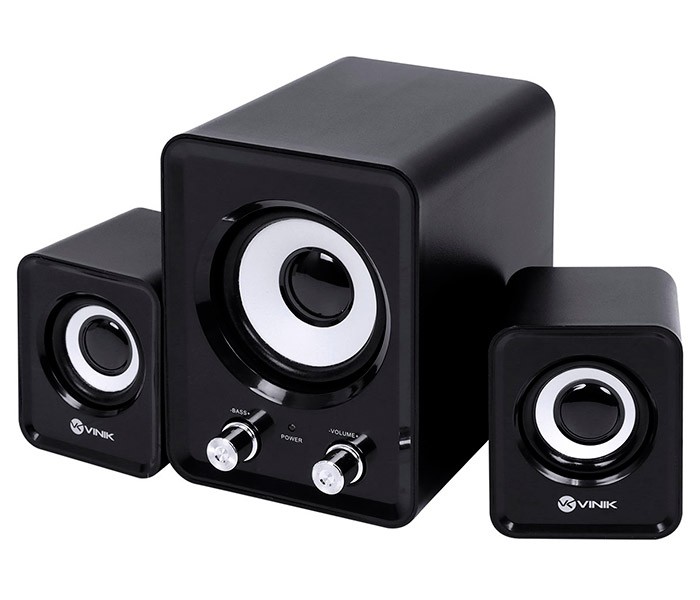 PCSHOP Informática Caixa De Som 2.1 Standard Way 11W Subwoofer + 2 Caixas Satélite Vinik CXST11W  