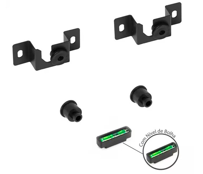 PCSHOP Informática Suporte Fixo de Parede para Tv Universal Led/Lcd/Plasma 10-80" Com Nível Vinik STF-10  